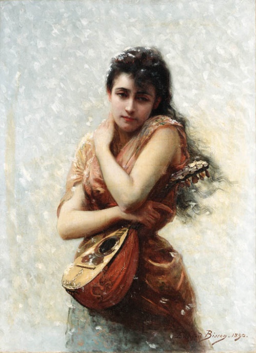 Французский живописец Edouard Bisson (1856-1939) (55 работ)