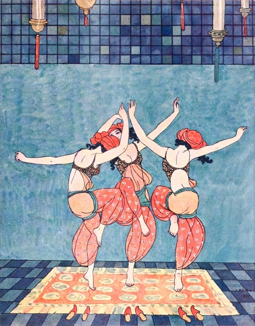 Французский художник Georges Barbier (1882–1932) (355 работ)