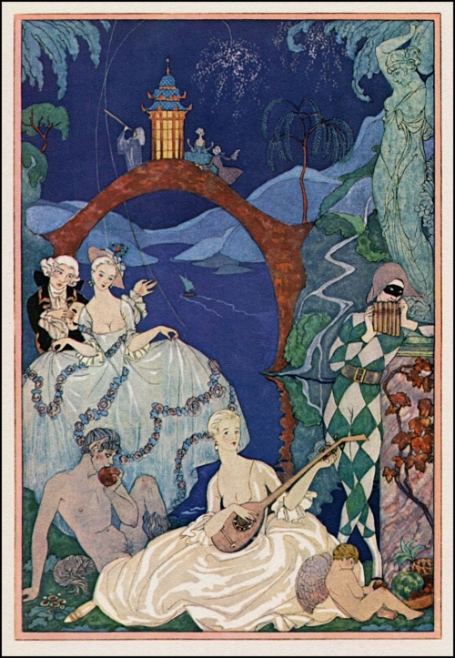 Французский художник Georges Barbier (1882–1932) (355 работ)