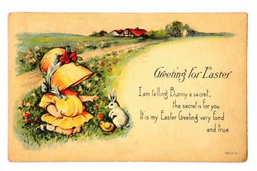 Easter card 1st half of the twentieth century    1-    (59 )