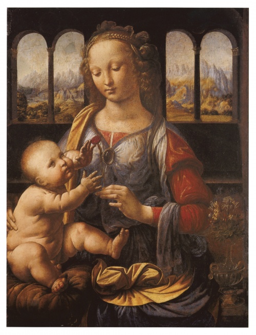 O grande Leonardo: pinturas, desenhos, projectos Parte 1 (78 obras) de alta resolução (até 4100 pix em Cent.).