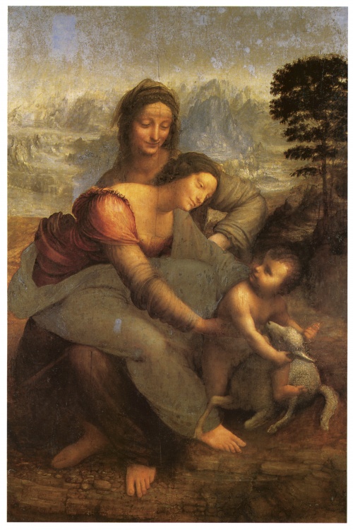 O grande Leonardo: pinturas, desenhos, projectos Parte 1 (78 obras) de alta resolução (até 4100 pix em Cent.).