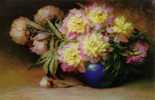 Цветы и попугаи от Catherine Klein (38 работ)