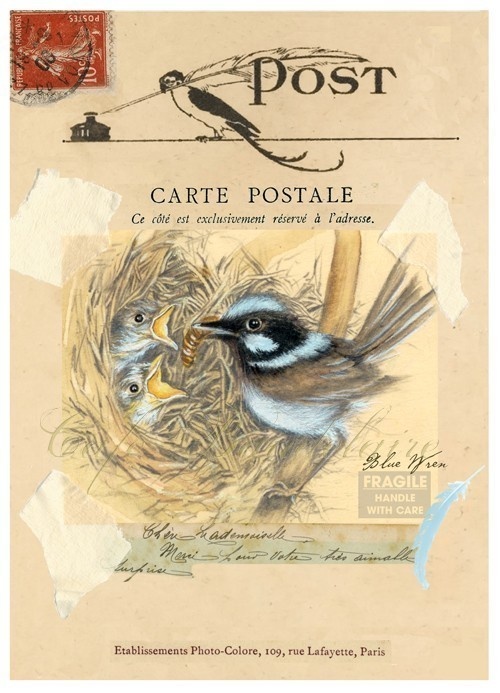 Cafe Baudelaire – коллекция романтических принтов (46 работ)