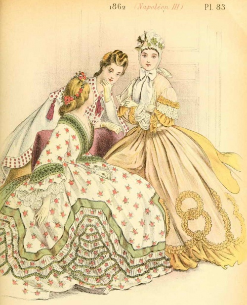 French Fashion 1829-1870 years |   1829-1870  (48 )