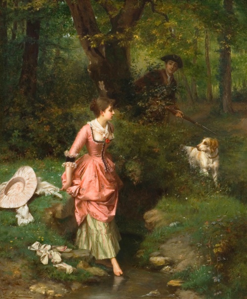 Французский художник Emile Pierre Metzmacher (1815-1890) (15 работ)