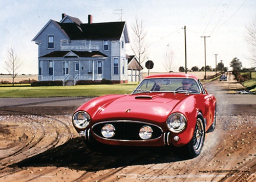 Автомобили в картинках - Ken Eberts (189 работ)