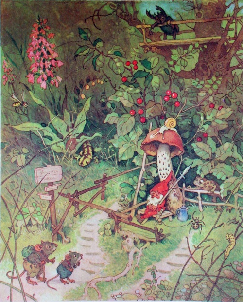 Magical world - children and gnomes | Волшебный мир - дети и гномы (58 работ)