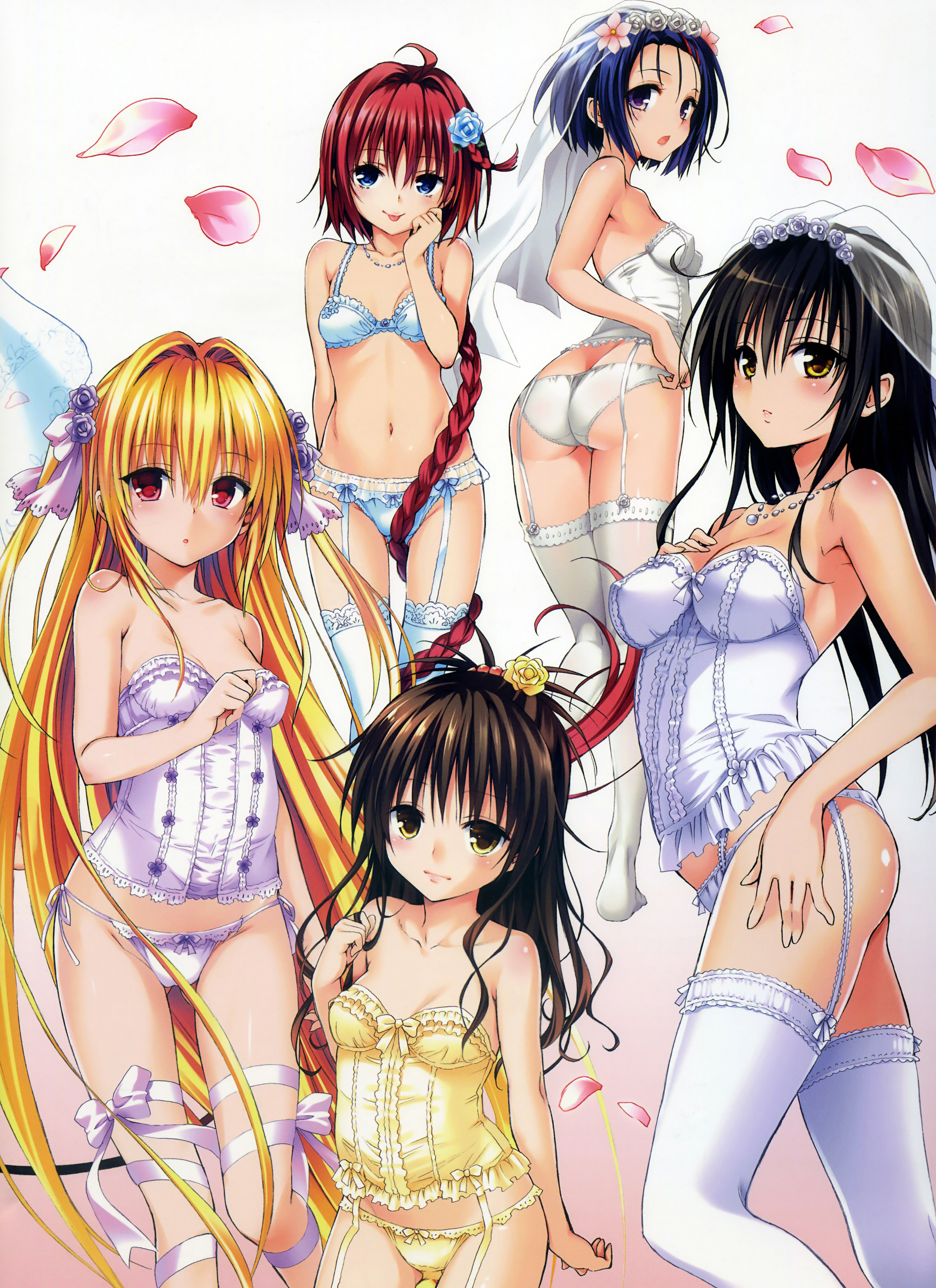 To love ru: harem gold art book - fapservice