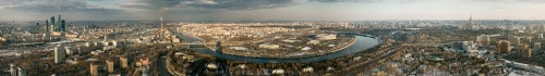 Panoramic photos of Moscow (156 фото)