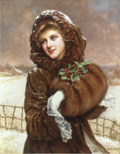 Французский художник Francois Martin-Kavel (1861-1931) (56 работ)