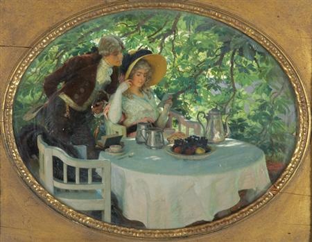 Австрийский художник Franz Xaver Simm (1853-1918) (65 работ)