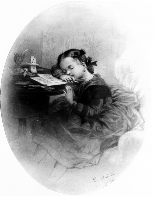 Французский художник Jules Emile Saintin (1829-1894) (27 работ)