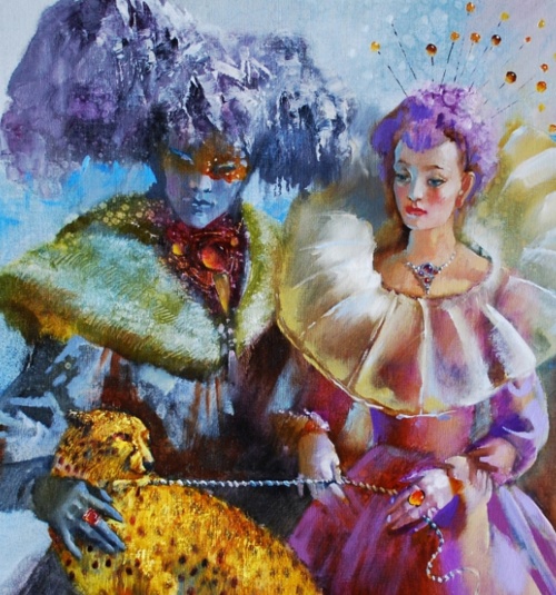 Венецианский карнавал Олега Чубакова (Oleg Tchoubakov) (76 работ)