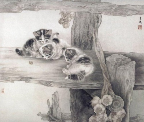 Китайский художник Xu Xinqi (47 работ)