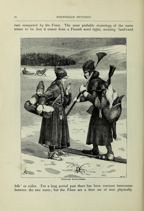 Norwegian pictures drawn with pen and pencil (1885) (133 работ)