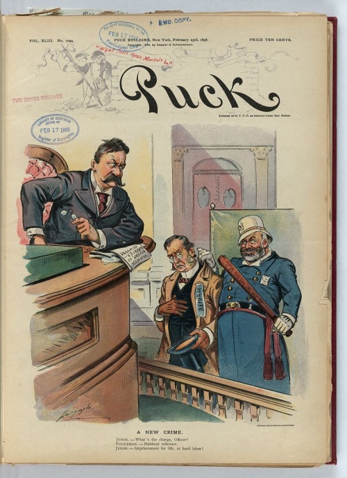 American cartoonist Louis Dalrymple (1866-1905) (111 работ)