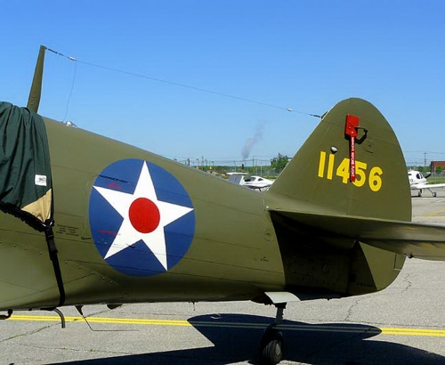 Американский истребитель Curtiss P-40 Warhawk (30 работ)