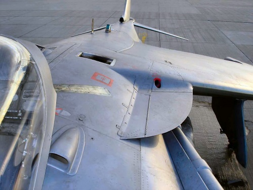 Английский самолет ВВП Harrier GR.7 (65 фото)