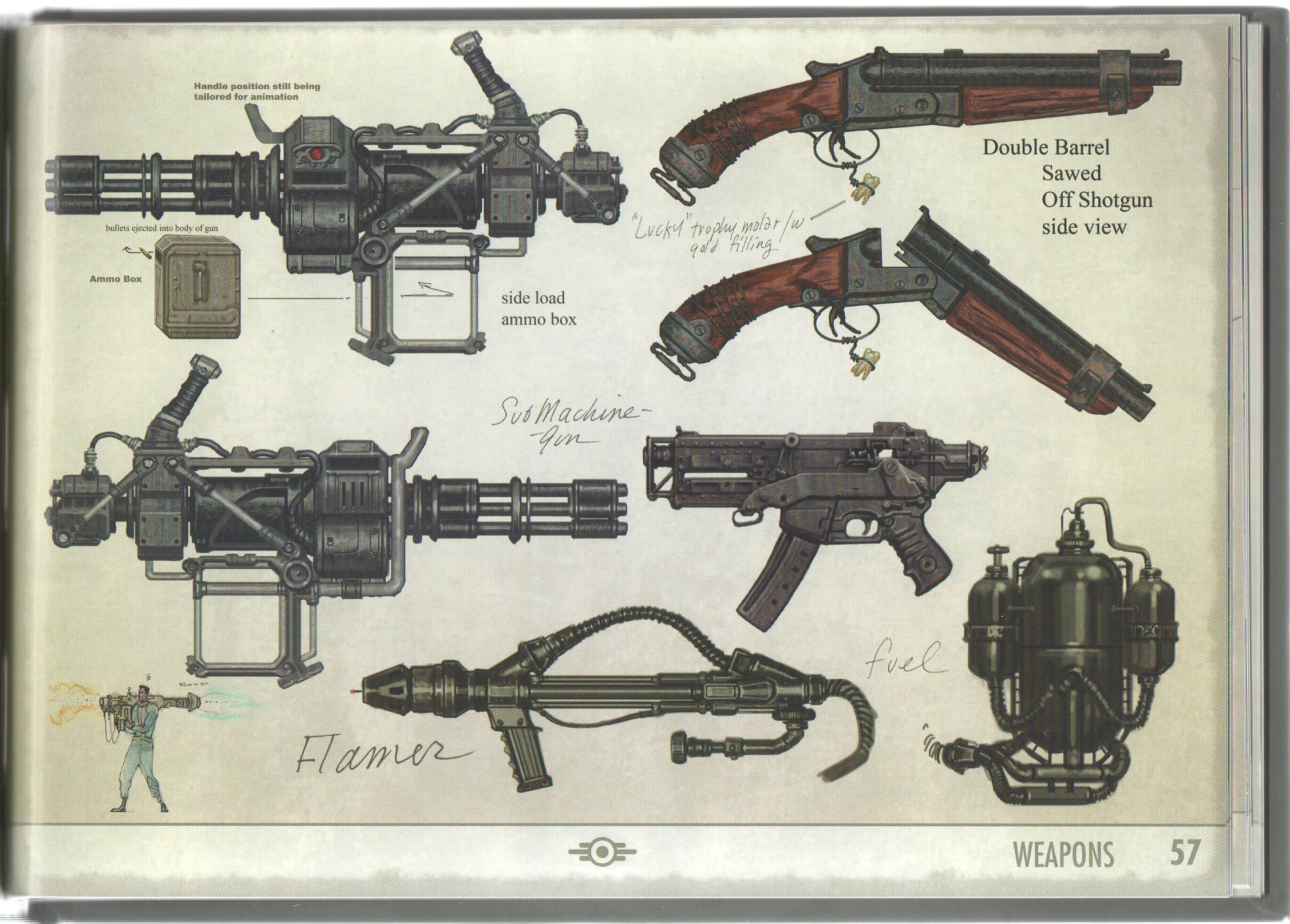 Fallout 4 concept art weapon фото 46