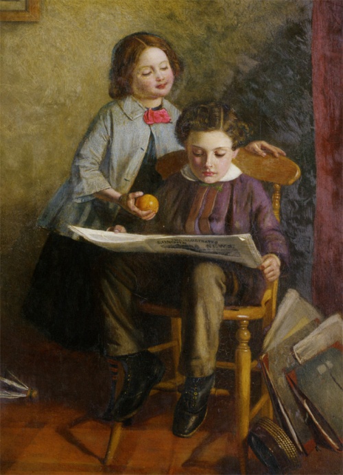 Английский художник John Dawson Watson (1832-1892) (59 работ)