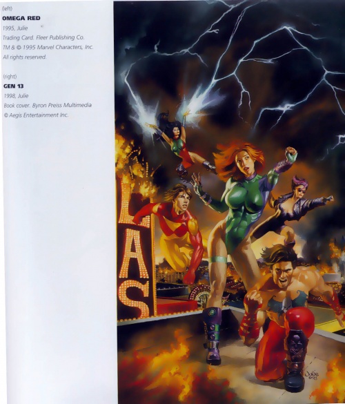 Boris Vallejo & Julie Bell "Superheroes" (152 работ)