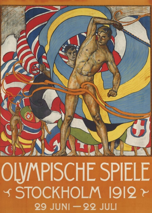 Олимпийские плакаты (1896-2012) (62 плакатов)