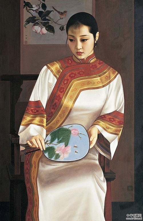 Девушки из Поднебесной Xue Yanqun (195 работ)