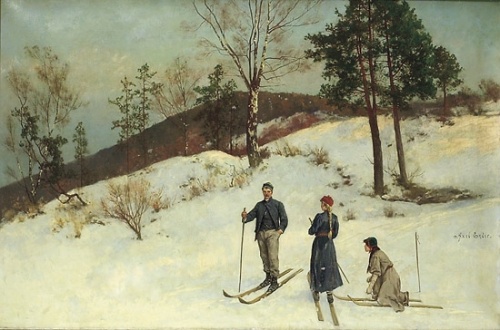 Норвежский художник Axel Ender (1853-1920) (45 работ)