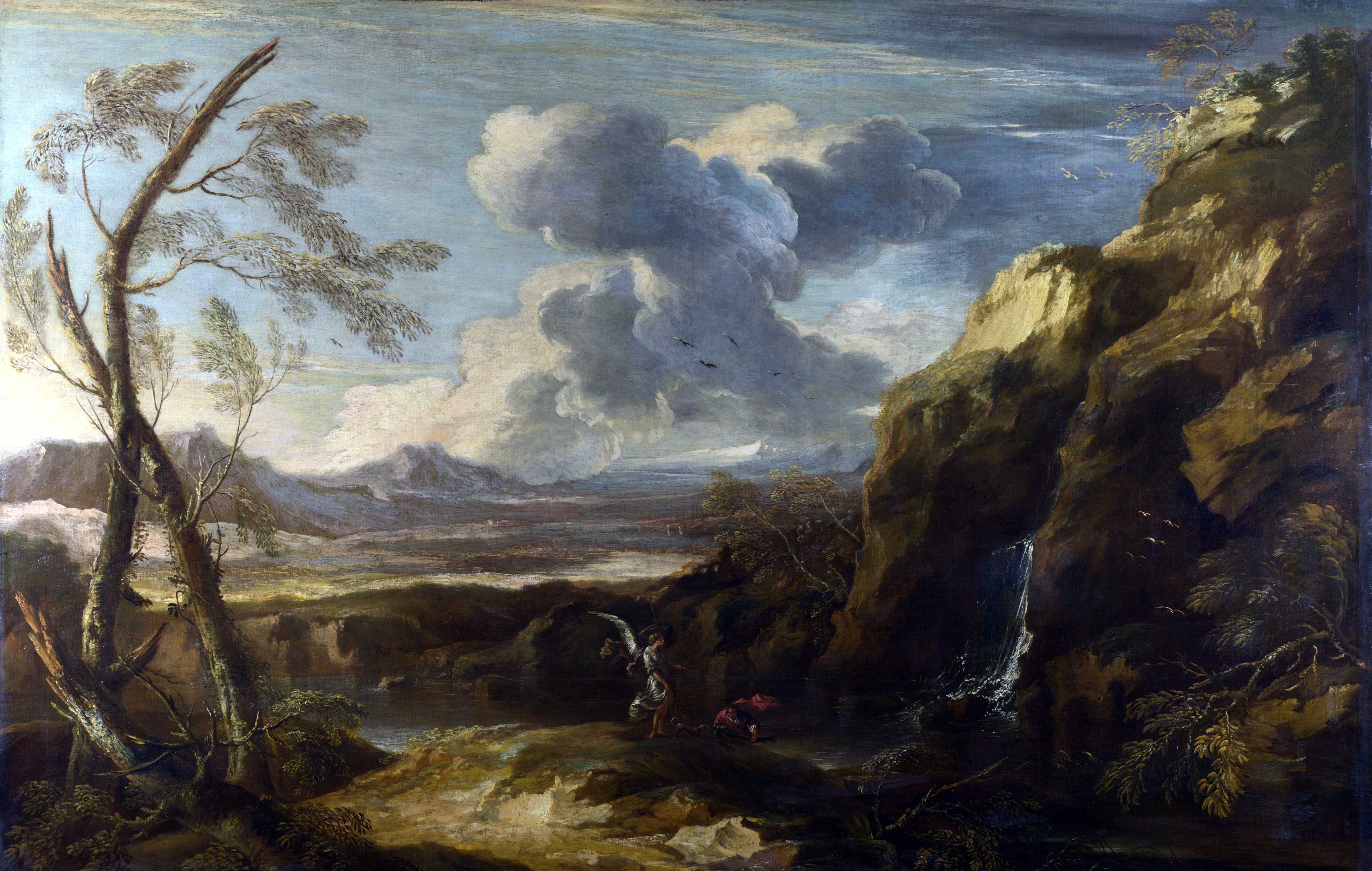 Художник 12 16. Salvator Rosa картины. Salvator Rosa 1615-1673.