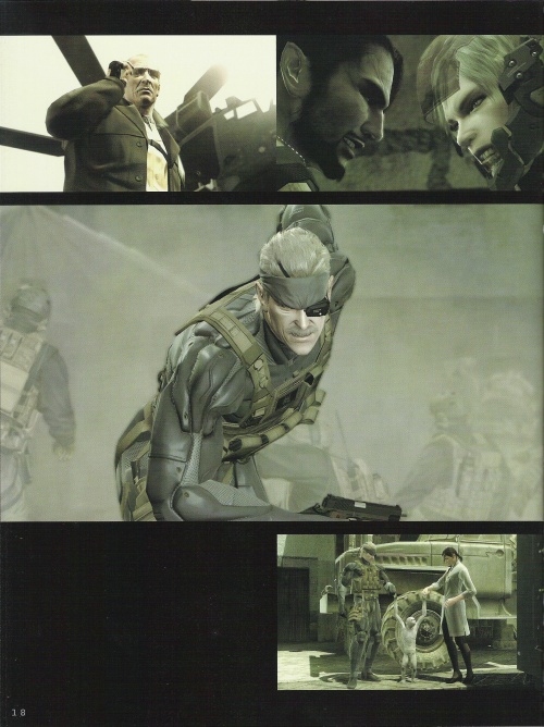Metal Gear Solid 4 Art Book (36 работ)