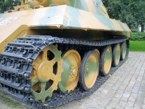 Немецкий средний танк Panther Ausf.D (31 фото)