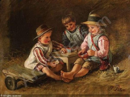 Художник Pietronella Peters (1848 – 1924, German) (20 работ)