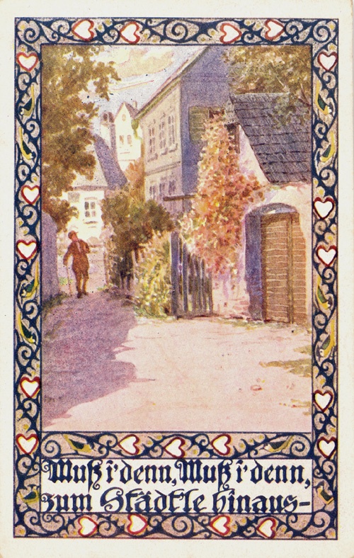 German postcard  Немецкая открытка начала хх века (70 открыток)