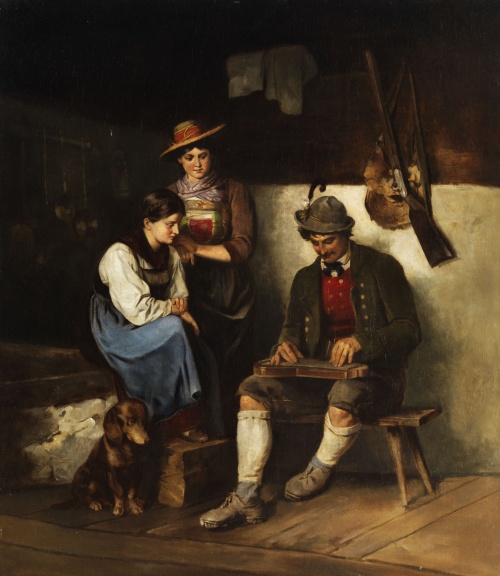 Художник Franz von Defregger (1835-1921) (113 работ)