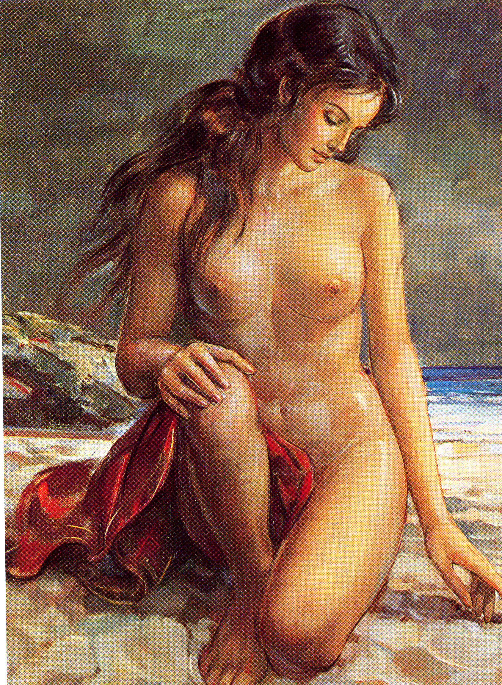 картины живопись женщин голые фото 90