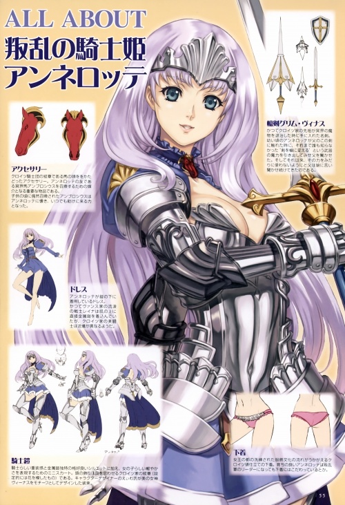 Queen's Blade Rebellion Beautiful Fighter Senki (26 работ)