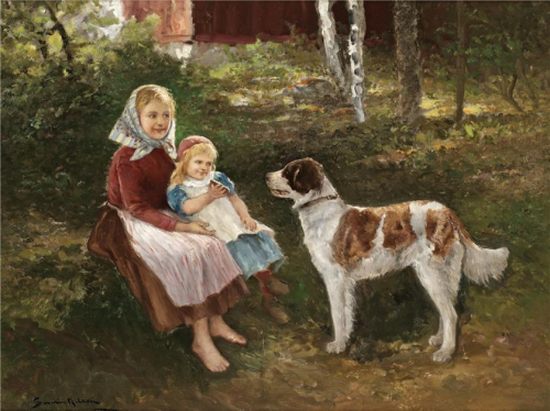 Шведский художник Johan Severin Nilsson (26 работ)