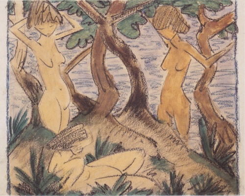 Artworks by Otto Mueller (161 работ) (5 часть)