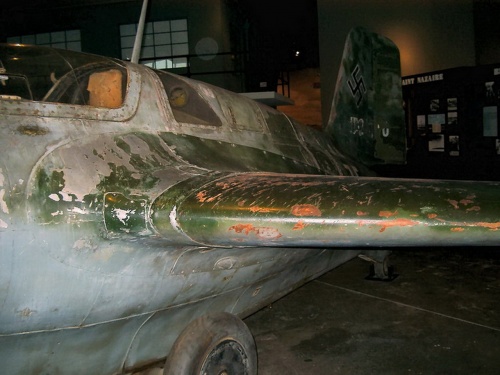 Немецкий ракетный истребитель Messerschmitt Me163 Komet (42 фото)