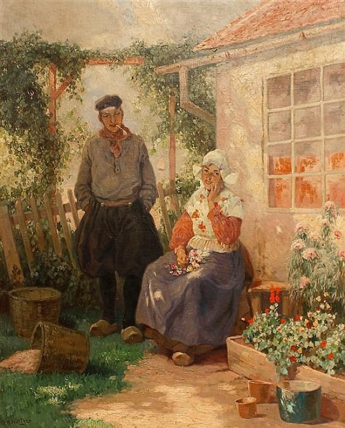 Австрийский художник Rudolf Alfred Hoger (1877-1930) (32 работ)