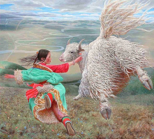 Китайский художник Wang Yi Guang (16 работ)