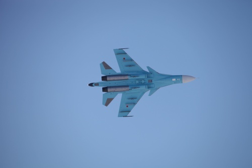 Российский фронтовой бомбардировщик Су-34 (13 фото)
