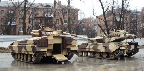 Тяжёлая боевая машина пехоты БМПТ-64 (7 фото)