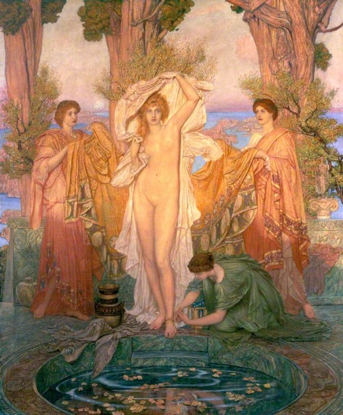 Английский живописец Sir William Blake Richmond (1842-1921) (90 работ)