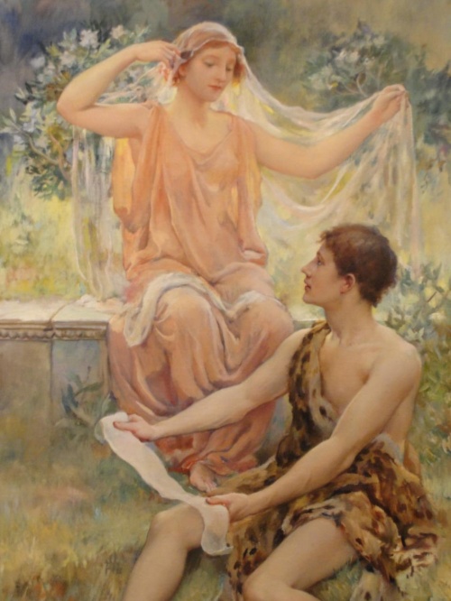 Американский художник Will Hicok Low (1853 – 1932)  (39 работ)