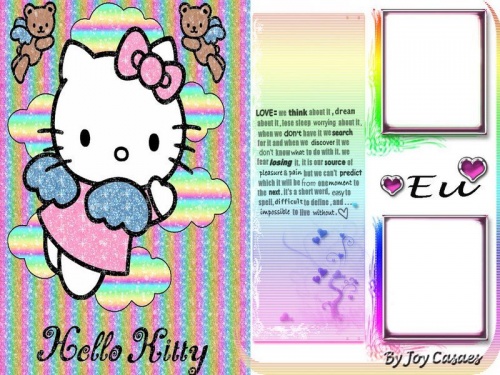 Коллекция рамочек Hello Kitty (20 работ)