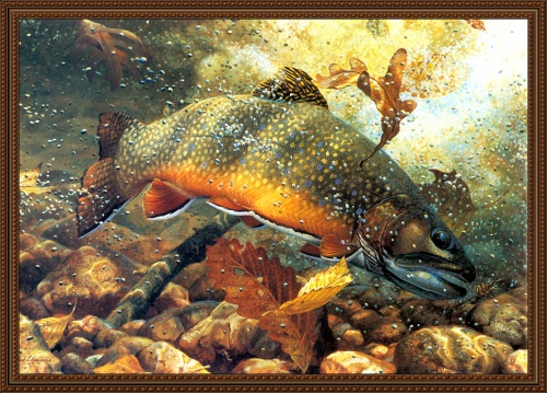 Рисунки на тему рыбалка (14 работ)