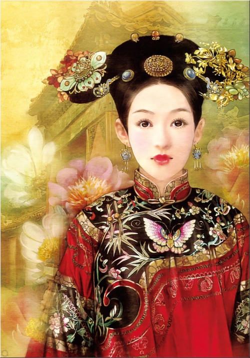Потрясающие портреты тайваньской художницы Der Jen. Часть 1 (59 работ)