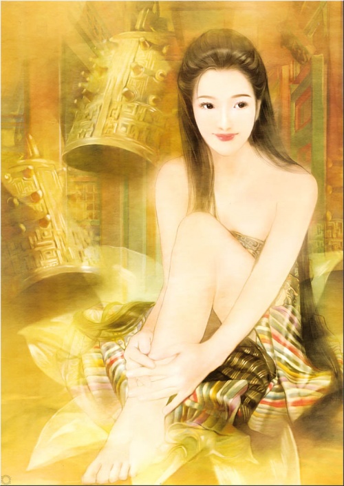 Потрясающие портреты тайваньской художницы Der Jen. Часть 1 (59 работ)